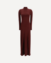 Draped Dress - BORDEAUX | Base Blu