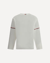 Long Sleeve Jersey whit iconic bands - WHITE | Base Blu