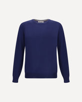 Virgin Wool Sweater - BLUE | Base Blu