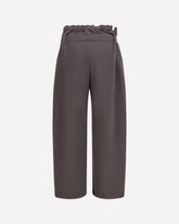 Buckle-belt Track Pants - BROWN | Base Blu