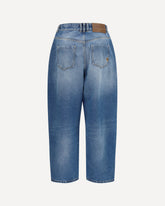 Jeans barrel in denim - BLU | Base Blu
