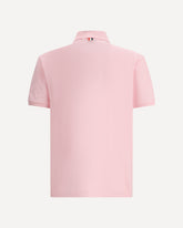 Polo whit iconic bands - PINK | Base Blu
