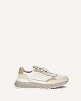 Leather Sneakers - CREAM | Base Blu