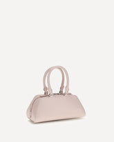 Borsa a Mano Antigona East-West mini in pelle Box - ROSA | Base Blu