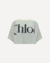 Cropped T-shirt - WHITE | Base Blu