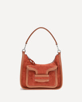 Alpha Day Miss leather Shoulder Bag - RED | Base Blu
