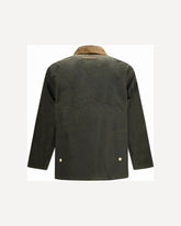 Desertdale waxed Jacket - GREEN | Base Blu