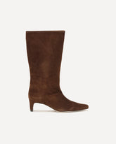 Suede Wally Boots - BROWN | Base Blu