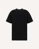 Maxi-print T-shirt - BLACK | Base Blu