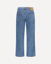 Straight Leg Jeans - BLUE | Base Blu