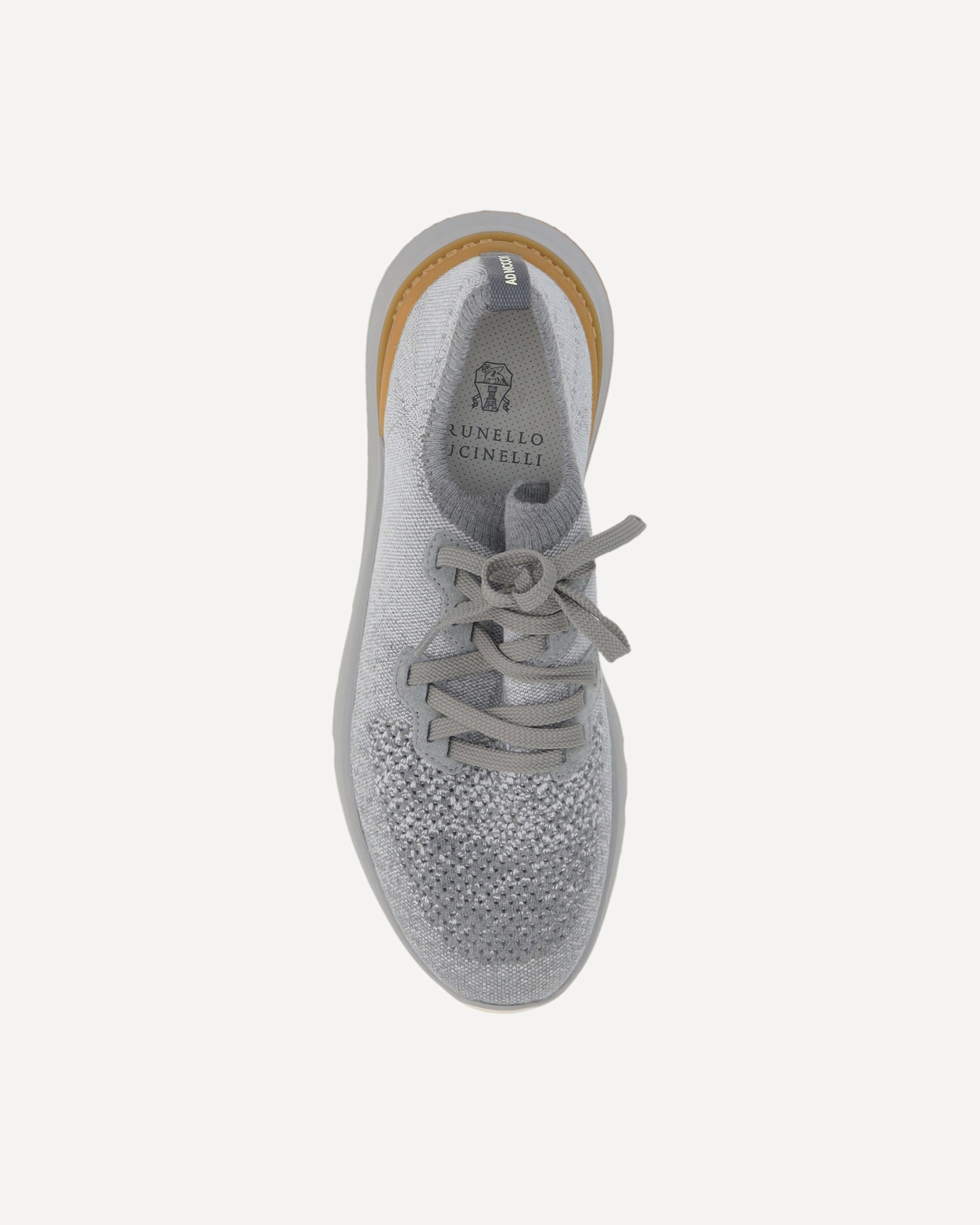 BRUNELLO CUCINELLI Cotton Sneakers GREY | Base Blu