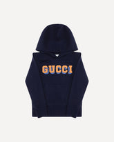 Long-sleeve hooded Sweatshirt - BLUE | Base Blu