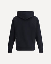 Felpa con Cappuccio logata - NERO | Base Blu