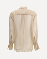 Organza Shirt - CREAM | Base Blu