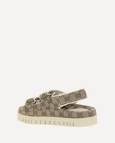 GG pattern Sandals - BEIGE | Base Blu