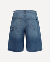 Wide-leg Shorts - BLUE | Base Blu