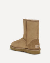 Classic Short suede Boots - BEIGE | Base Blu