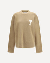 Ami De Coeur Sweater - BEIGE | Base Blu