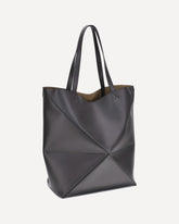 Borsa a Spalla Puzzle XL - NERO | Base Blu