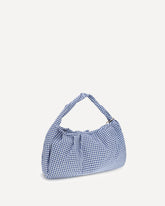 Large Aralia Shoulder Bag - BLUE | Base Blu