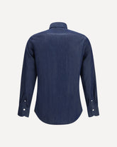 Giza 45 Denim Shirt - BLUE | Base Blu