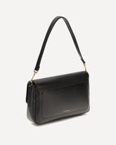 Borsa a Spalla C-Me Lock medium  - NERO | Base Blu