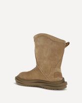 Classic Distort suede Boots - BROWN | Base Blu