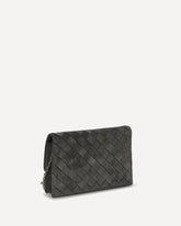 Andiamo suede Shoulder Bag - GREY | Base Blu