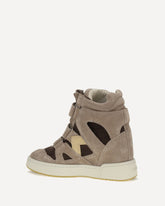 Leather Sneakers - BEIGE | Base Blu