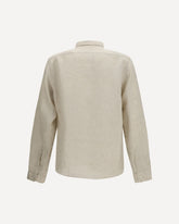Regular-fit linen Shirt - BEIGE | Base Blu