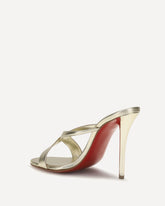 Sandali Mules Mulazee Cross - ORO | Base Blu