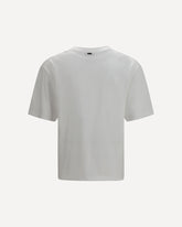 Cotton short-sleeve T-shirt - WHITE | Base Blu