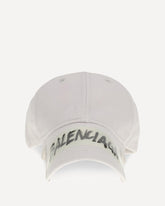 Masking Tape Baseball Hat - WHITE | Base Blu