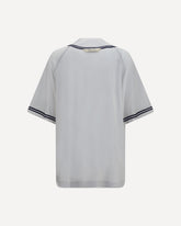 Baseball knit Shirt - WHITE | Base Blu
