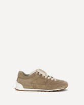 Suede Sneakers - BEIGE | Base Blu