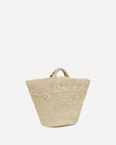 Borsa a Mano Fiji in rafia  - BEIGE | Base Blu