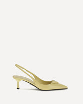 Slingback Pumps - YELLOW | Base Blu