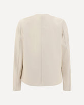 Denim Jacket - BEIGE | Base Blu
