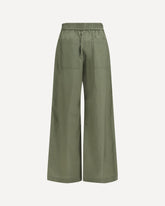 Pants with elasticated waist - GREEN | Base Blu