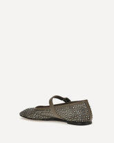 Mary-Jane Ballerinas - GREY | Base Blu