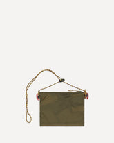Medium Algir Crossbody Bag - GREEN | Base Blu