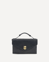 Knot Lock Shoulder Bag - BLUE | Base Blu