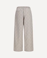 Pantaloni Arrow con stampa monogram all-over - BEIGE | Base Blu