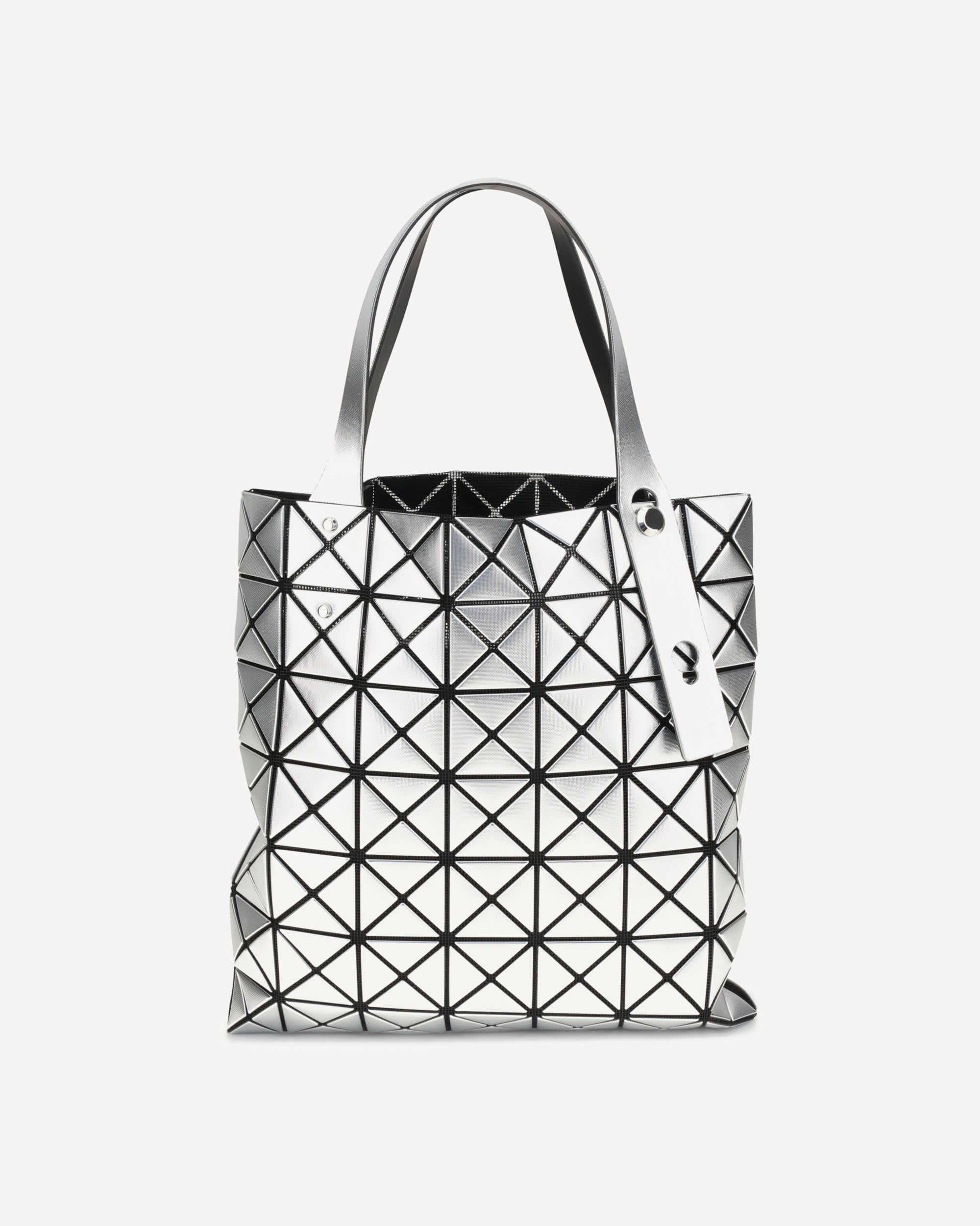 BAO BAO Platinum Tote Bag SILVER | Base Blu