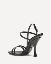 Sandali in pelle Keira - NERO | Base Blu