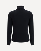 Cashmere turtleneck Sweater - BLACK | Base Blu