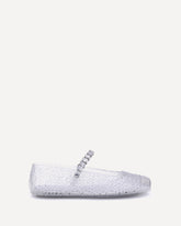 Jelly Ballerinas - WHITE | Base Blu