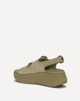 Nama wedge Sandals - BEIGE | Base Blu