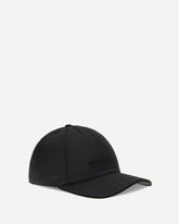 Technical fabric Baseball Cap - BLACK | Base Blu