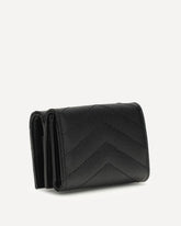 Portafogli trifold Cassandre - NERO | Base Blu